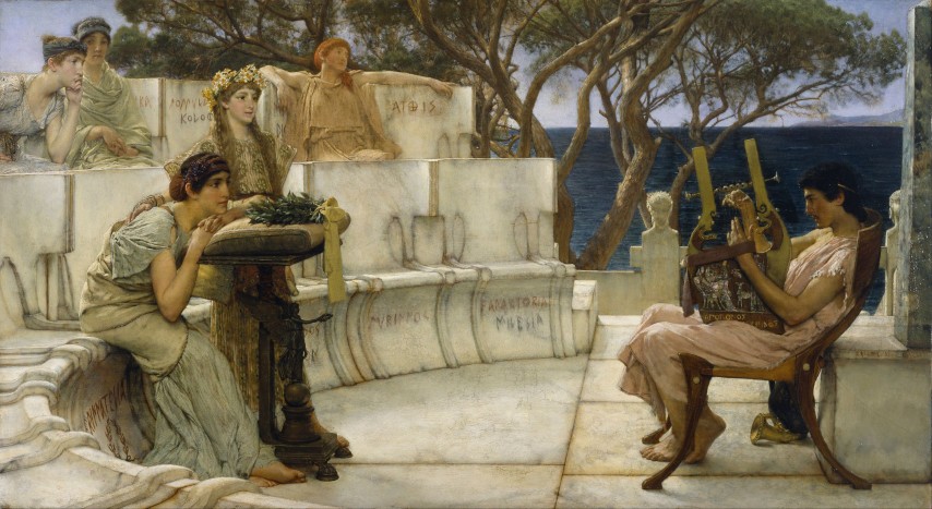 Sappho en Alcaeus